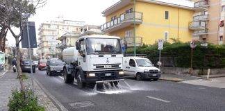 sanificazione strade torre del greco