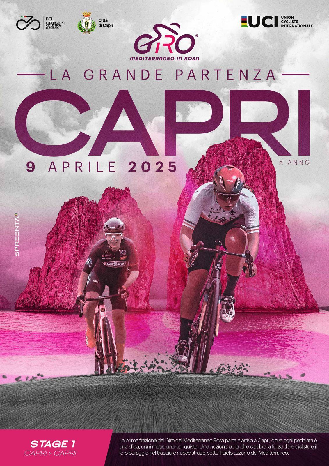 manifesto giro rosa 